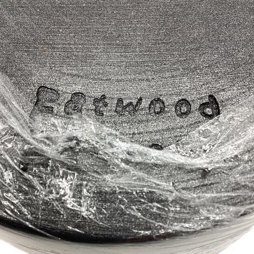 Fatwood Factory (ファットウッド ファクトリー) プラチナ撒き漆塗り薪割り台 焚火台用品 特選漆プラチナ仕上げ 限定品