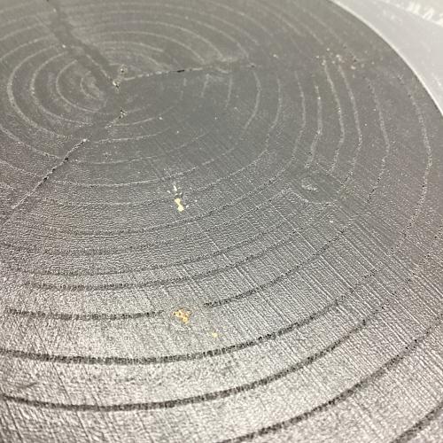 Fatwood Factory (ファットウッド ファクトリー) プラチナ撒き漆塗り薪割り台 焚火台用品 特選漆プラチナ仕上げ 限定品
