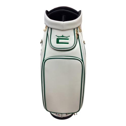 COBRA (コブラ) キャディバッグ 2023モデル ホワイト×グリーン Verdant Tour Staff Bag