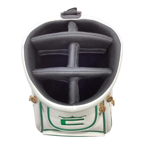 COBRA (コブラ) キャディバッグ 2023モデル ホワイト×グリーン Verdant Tour Staff Bag