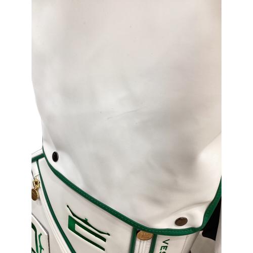 COBRA (コブラ) キャディバッグ 2023モデル ホワイト×グリーン Verdant Tour Staff Bag