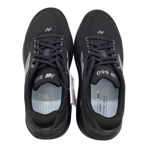 NEW BALANCE (ニューバランス) ランニングシューズ M86057G Fresh FoamX 860 v15/元箱付 メンズ SIZE 26.5cm ブラック