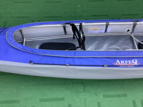 ARFEQ (アルフェック) カヤック 2341032 アリュート430T ※浸水未チェック・現状販売 全長：430cm 最大幅：77cm コックピットサイズ（縦×横）：206×40cm