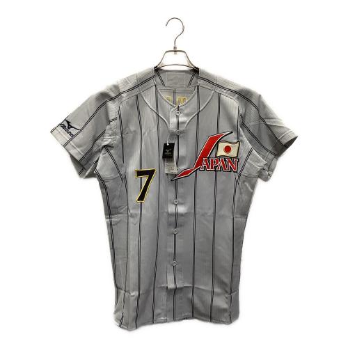 日本代表(侍ジャパン) (ニホンダイヒョウ(サムライジャパン)) 応援グッズ 52MW-77785 北京オリンピック代表ユニフォーム Lサイズ グレー