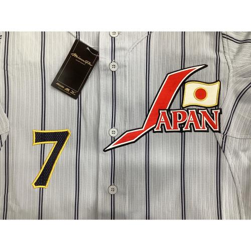 日本代表(侍ジャパン) (ニホンダイヒョウ(サムライジャパン)) 応援グッズ 52MW-77785 北京オリンピック代表ユニフォーム Lサイズ グレー