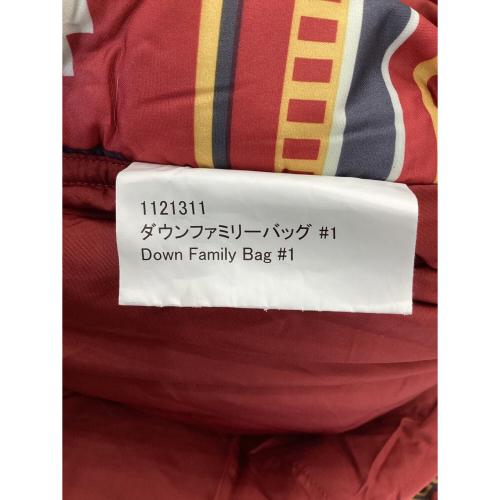 mont-bell (モンベル) 封筒型シュラフ(ダウン) 1121311 レッド×イエロー ダウンファミリーバッグ #1