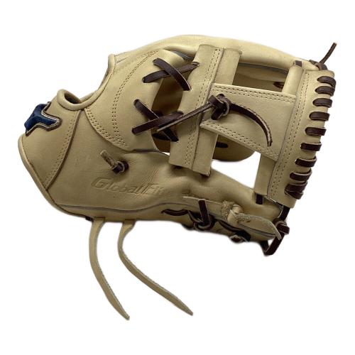 MIZUNO (ミズノ) Global Elite Pro 硬式グローブ GE-D6 収納ケース付属 @ ブロンド×ブラウン