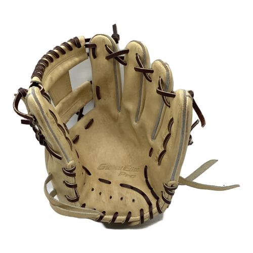 MIZUNO (ミズノ) Global Elite Pro 硬式グローブ GE-D6 収納ケース付属 @ ブロンド×ブラウン