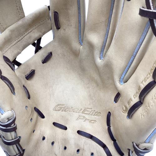 MIZUNO (ミズノ) Global Elite Pro 硬式グローブ GE-D6 収納ケース付属 @ ブロンド×ブラウン