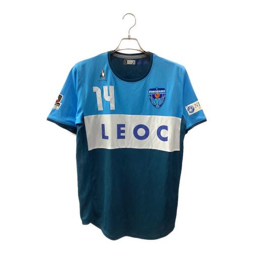 横浜FC (ヨコハマエフシー) サッカーユニフォーム YSJ15001 横浜FCの2015シーズンモデル ・オーセンティック メンズ SIZE L スカイブルー