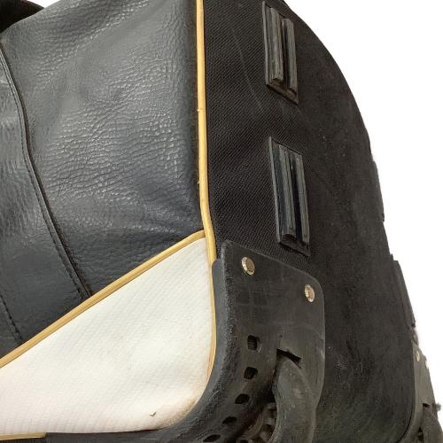 SSK (エスエスケイ) ヘルメット兼キャッチャー用具ケース バッグ ホワイト×ブラック
