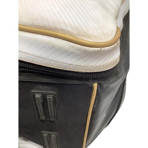 SSK (エスエスケイ) ヘルメット兼キャッチャー用具ケース バッグ ホワイト×ブラック