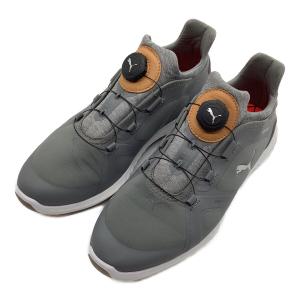 PUMA (プーマ) ゴルフシューズ 190582 03 イグナイト ツアー ディスク メンズ SIZE 26cm グレー