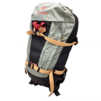 ARC'TERYX (アークテリクス) バックパック フィリピン製 廃盤品/バックカントリー向け @ グレー×ブラック サイロ18/SILO18