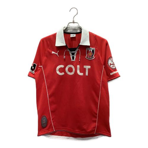 浦和レッズ×PUMA サッカーユニフォーム PXA03RERT 2003年ホームレプリカ /ヒットユニオン@ メンズ SIZE L レッド×ブラック
