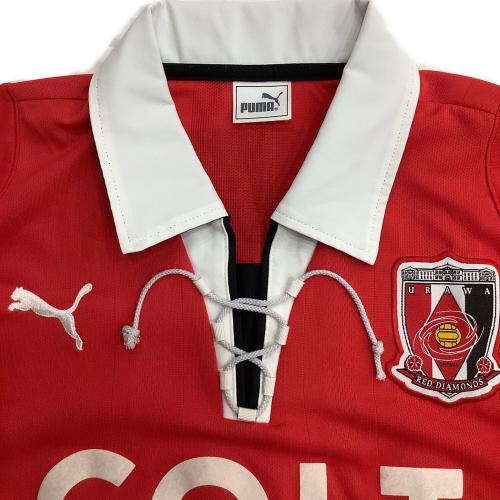 浦和レッズ×PUMA サッカーユニフォーム PXA03RERT 2003年ホームレプリカ /ヒットユニオン@ メンズ SIZE L レッド×ブラック
