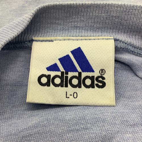 adidas (アディダス) トレーニングウェア AA-8237 デサント製/刺繍ロゴ/90's/日本製 メンズ SIZE XL スカイブルー