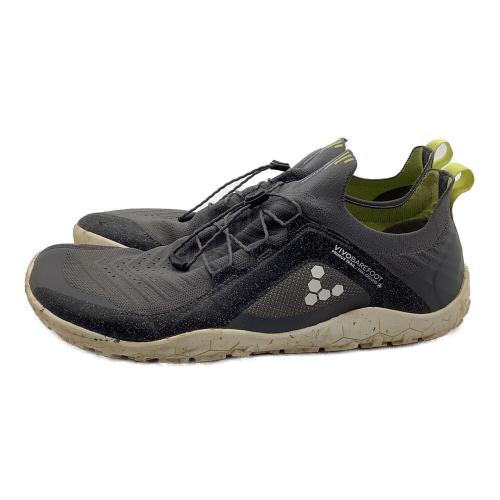 VIVOBARE FOOT (ビボベアフット) プライマストレイルニット FG トレランシューズ トレッキングシューズ 306099-04 メンズ 約27.5cm グレー