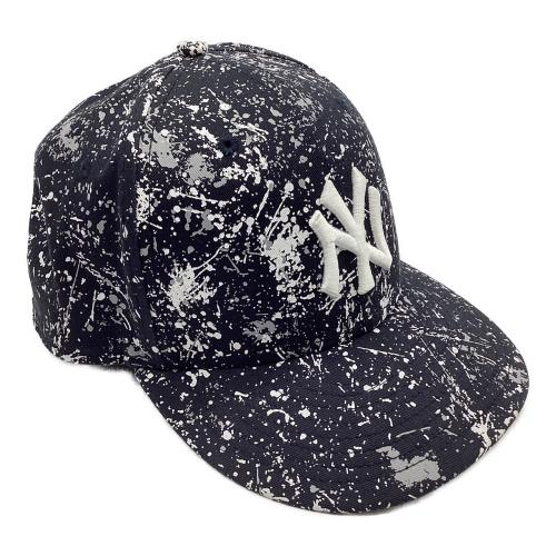 New Era (ニューエラ) キャップ ステッカー付 頭周56.8㎝ ネイビー×ホワイト 59FIFTY