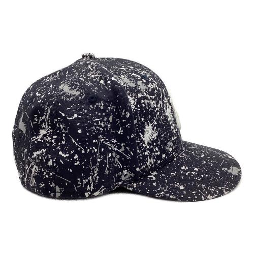 New Era (ニューエラ) キャップ ステッカー付 頭周56.8㎝ ネイビー×ホワイト 59FIFTY
