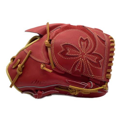 MIZUNO (ミズノ) CRAFTED Edition 軟式グローブ 1AJGR32021 MIZUNO PRO レッド×ゴールド