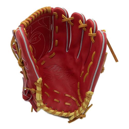 MIZUNO (ミズノ) CRAFTED Edition 軟式グローブ 1AJGR32021 MIZUNO PRO レッド×ゴールド