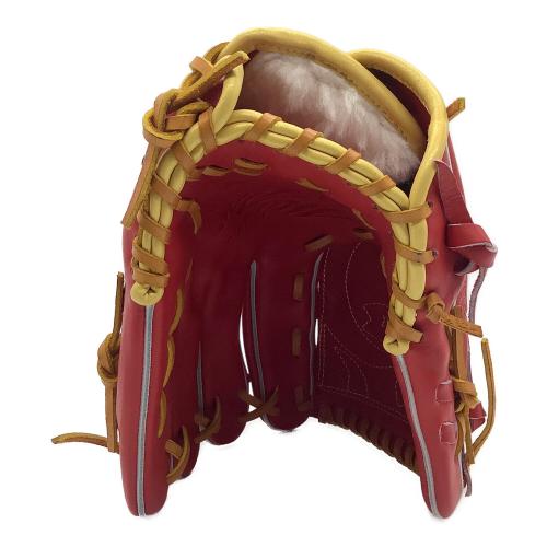 MIZUNO (ミズノ) CRAFTED Edition 軟式グローブ 1AJGR32021 MIZUNO PRO レッド×ゴールド