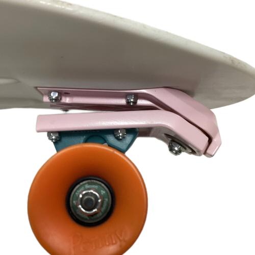 Penny (ペニー) スケートボード waterbornサーフアダプターカスタム ホワイト×オレンジ