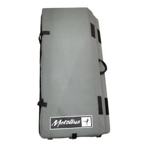 METOLIUS (メトリウス) 登山雑貨 約91×85×7㎝(展開時) グレー クラッシュパッド