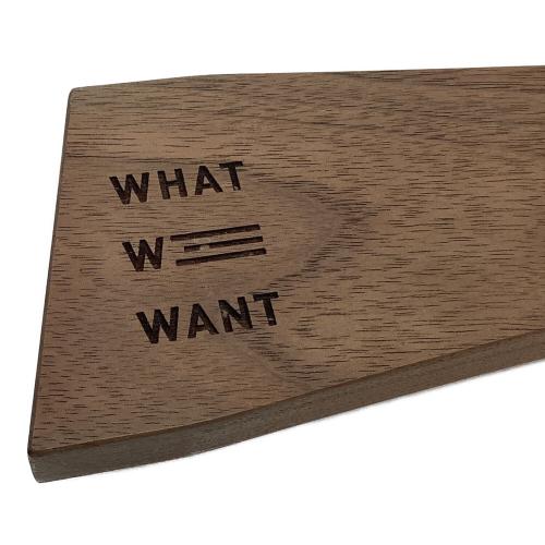 WHAT WE WANT (ワットウィーウォント) マルチスタンド ブラウン ストーブスタンド