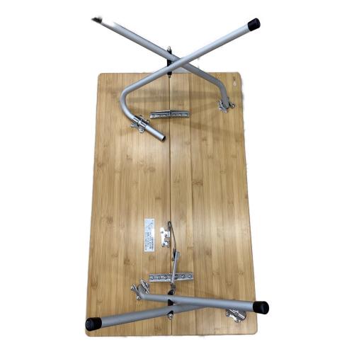 Snow peak (スノーピーク) アウトドアテーブル LV-100TR ワンアクションローテーブル竹