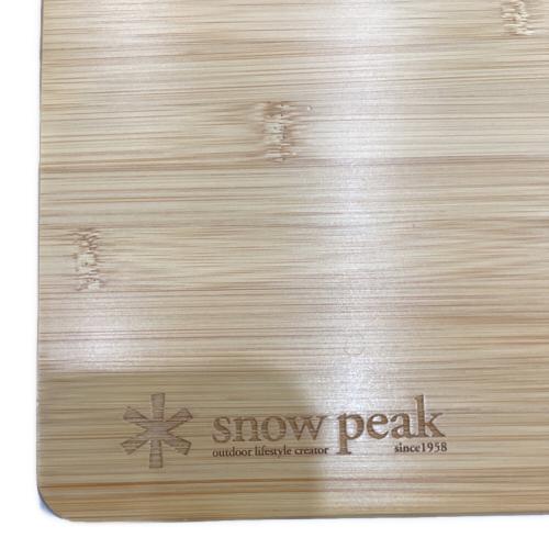 Snow peak (スノーピーク) アウトドアテーブル LV-100TR ワンアクションローテーブル竹