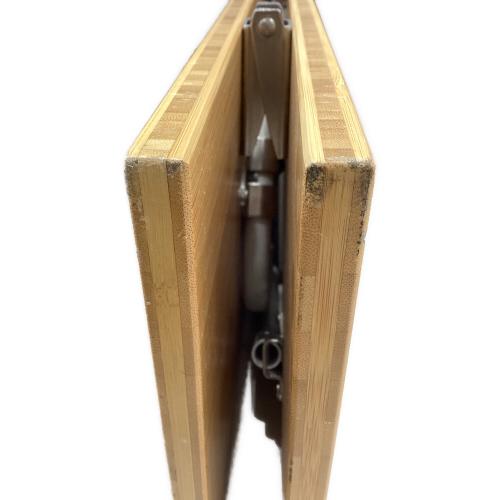 Snow peak (スノーピーク) アウトドアテーブル LV-100TR ワンアクションローテーブル竹