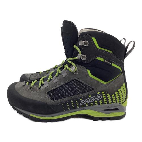 ASOLO (アゾロ) フレネイ EVO GV ハイカット(ハードソール) トレッキングシューズ メンズ SIZE 26.5cm ブラック×グレー