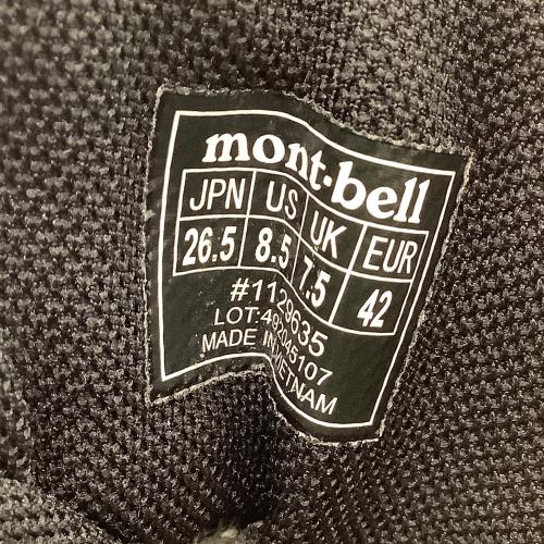 mont-bell (モンベル) マウンテンクルーザー600 ミドルカット トレッキングシューズ 1129635 メンズ SIZE 26.5cm ネイビー