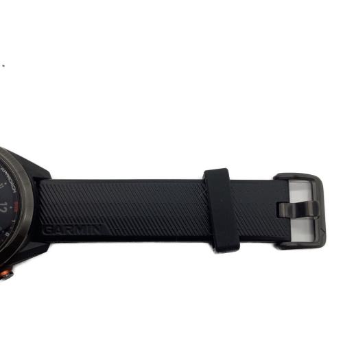 GARMIN (ガーミン) ゴルフGPSナビ 010-02572-20 元箱・充電ケーブル付 通電確認済程度Ｂ ブラック GPS Approach S42