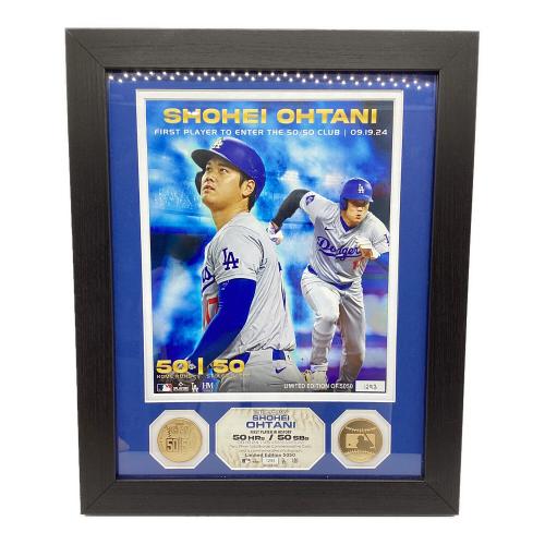 ロサンゼルス・ドジャース 大谷翔平50-50達成記念ダブルコインフォトミント 応援グッズ 5050個限定 シリアル：1293