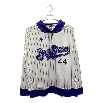 横浜DeNAベイスターズ (ヨコハマディーエヌエーベイスターズ) 応援グッズ GET THE FLAG 2023 石上泰輝 44番 SIZE XA(身長187‐193㎝) ブルー×ホワイト