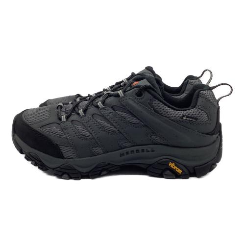 MERRELL (メレル) モアブ3シンセティック ゴアテックスワイド ローカット トレッキングシューズ J500243W メンズ SIZE 26cm グレー×ブラック