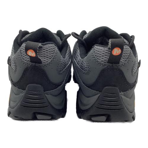 MERRELL (メレル) モアブ3シンセティック ゴアテックスワイド ローカット トレッキングシューズ J500243W メンズ SIZE 26cm グレー×ブラック