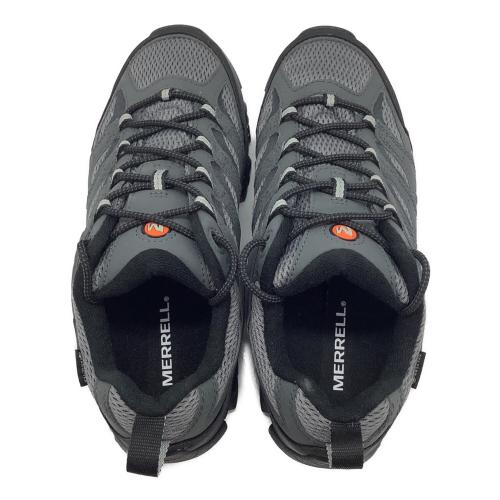 MERRELL (メレル) モアブ3シンセティック ゴアテックスワイド ローカット トレッキングシューズ J500243W メンズ SIZE 26cm グレー×ブラック