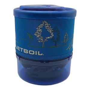 mont-bell (モンベル) シングルガスバーナー 1824381 2015年製 JETBOIL/動作確認済み/ブルー ※ガス缶欠品 PSLPGマーク有