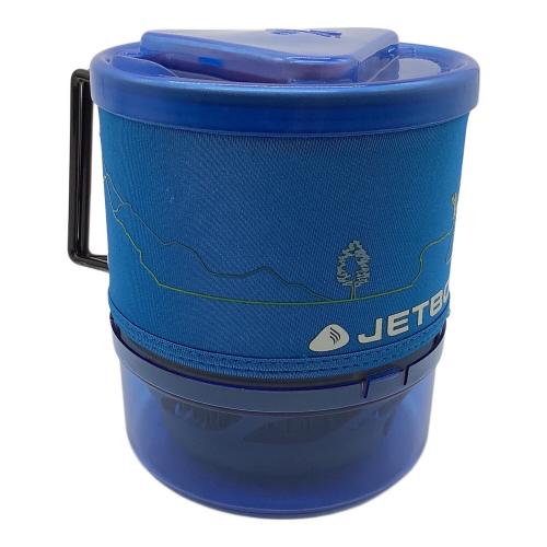 mont-bell (モンベル) シングルガスバーナー 1824381 2015年製 JETBOIL/動作確認済み/ブルー ※ガス缶欠品 PSLPGマーク有