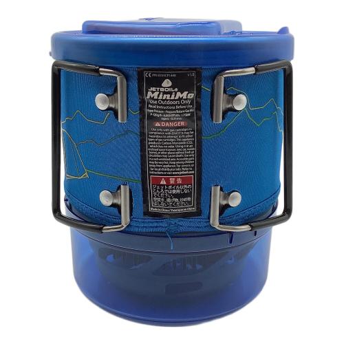 mont-bell (モンベル) シングルガスバーナー 1824381 2015年製 JETBOIL/動作確認済み/ブルー ※ガス缶欠品 PSLPGマーク有