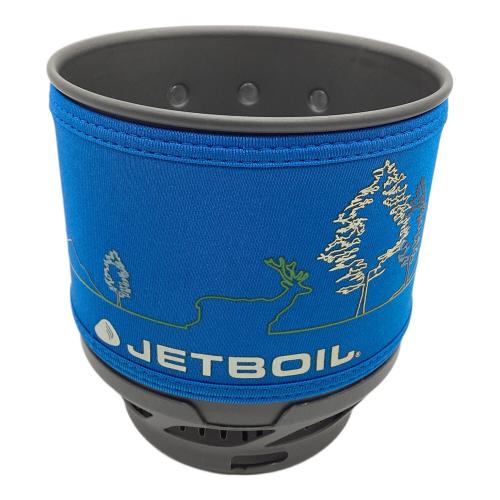mont-bell (モンベル) シングルガスバーナー 1824381 2015年製 JETBOIL/動作確認済み/ブルー ※ガス缶欠品 PSLPGマーク有