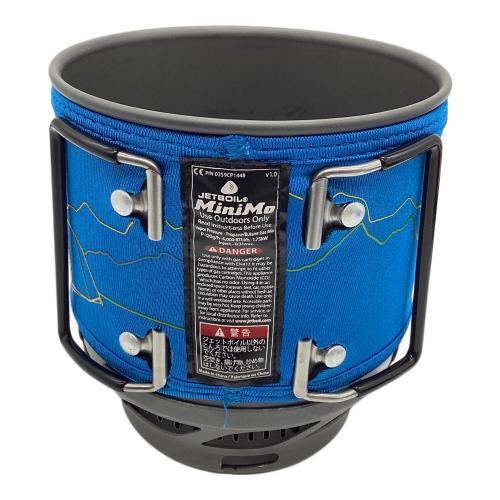 mont-bell (モンベル) シングルガスバーナー 1824381 2015年製 JETBOIL/動作確認済み/ブルー ※ガス缶欠品 PSLPGマーク有