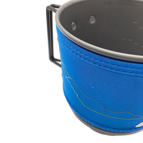 mont-bell (モンベル) シングルガスバーナー 1824381 2015年製 JETBOIL/動作確認済み/ブルー ※ガス缶欠品 PSLPGマーク有