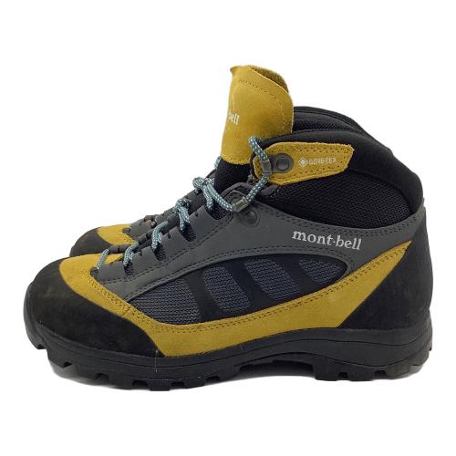 mont-bell (モンベル) マウンテンクルーザー600 ミドルカット トレッキングシューズ 1129636 レディース SIZE 24cm オレンジ×グレー