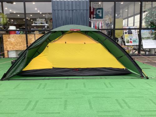 HILLEBERG (ヒルバーグ) ソロテント インナーベタツキ小・インナーボトムヨゴレ有 グリーン UNNA