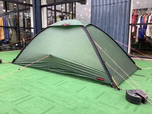 HILLEBERG (ヒルバーグ) ソロテント インナーベタツキ小・インナーボトムヨゴレ有 グリーン UNNA